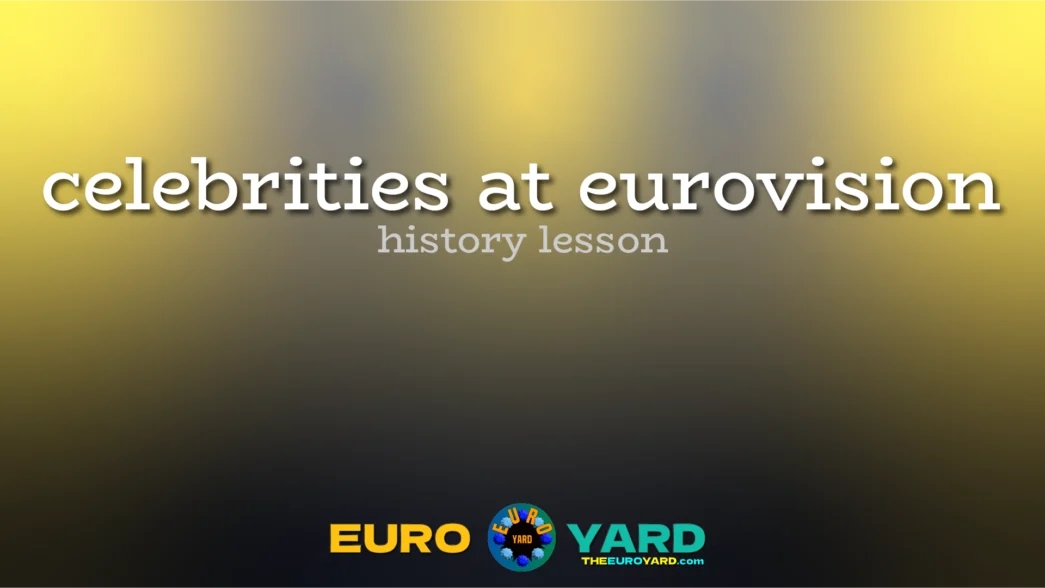 Celebrities at Eurovision