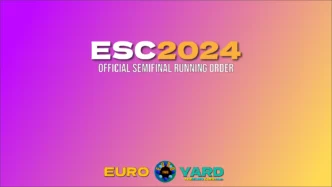 ESC 2024 Semifinal Run Order