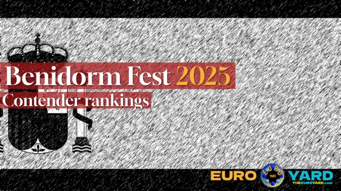 Benidorm Fest 2025 rankings - main article graphic