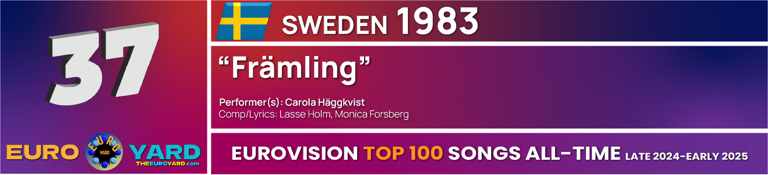 NEW Eurovision Top 100 - Song Info 37 - Främling - Sweden 1983