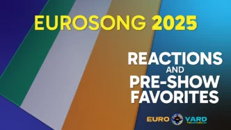 Ireland Eurosong 2025 Song Rankings-01 - Irish flag art