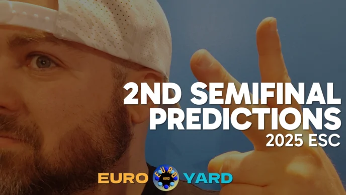 Eurovision 2025 2nd Semifinal Predictions - man holding up 2 fingers